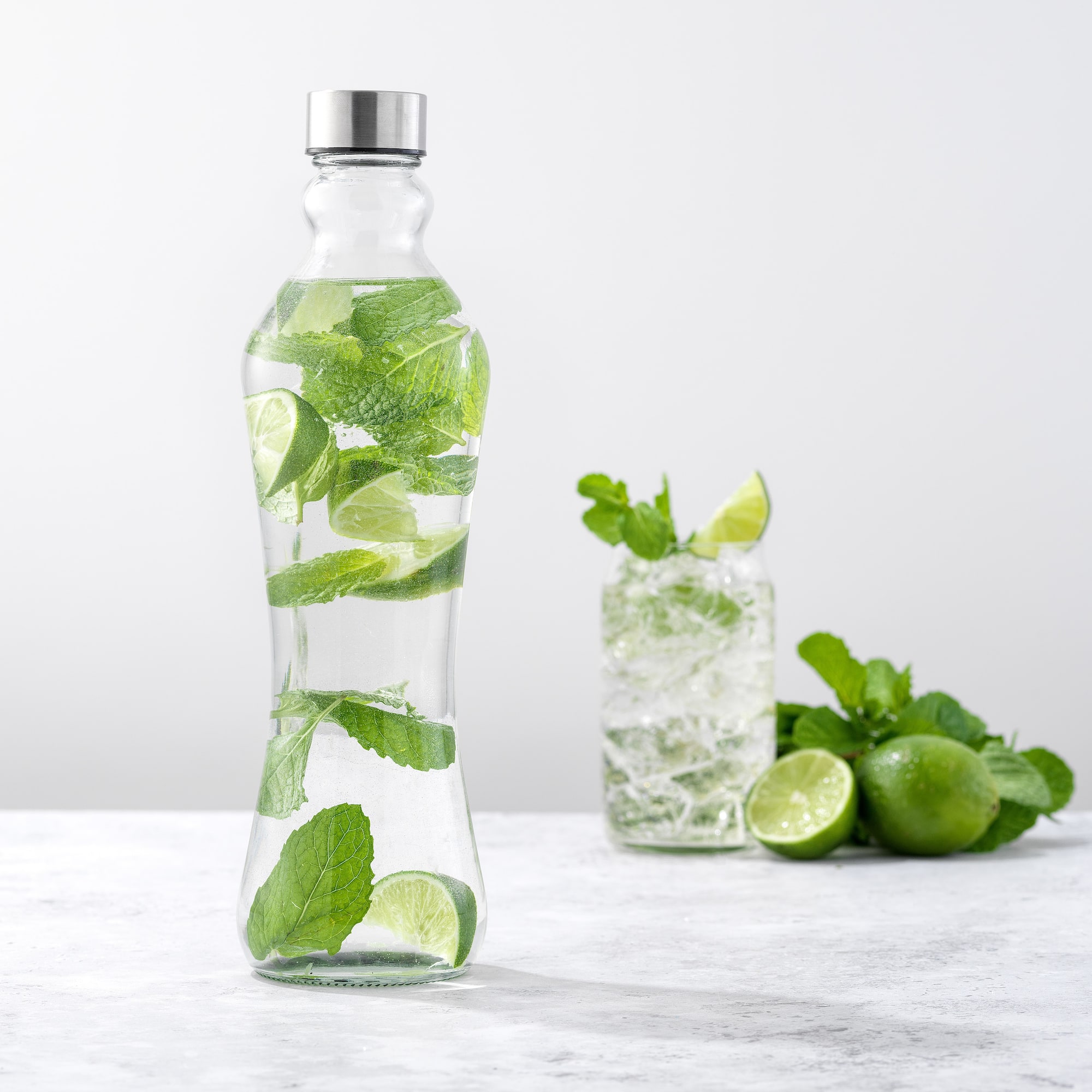 JoyJolt® 32oz. Glass Water Bottles, 2ct.